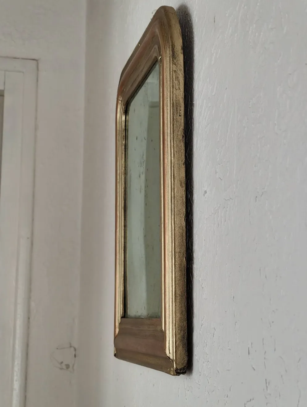 Petit miroir Louis Philippe 40 X 33 cm