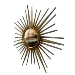 Petit miroir soleil — Chaty Vallauris France, Vallauris — années 1950/