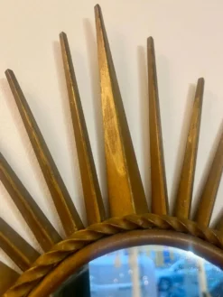 Petit miroir soleil — Chaty Vallauris France, Vallauris — années 1950/
