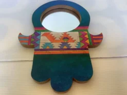 Petit miroir style mexicain