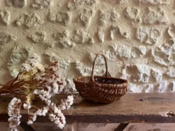 Petit panier ancien en osier