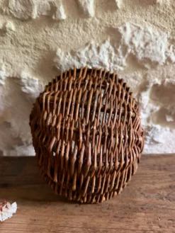 Petit panier ancien en osier