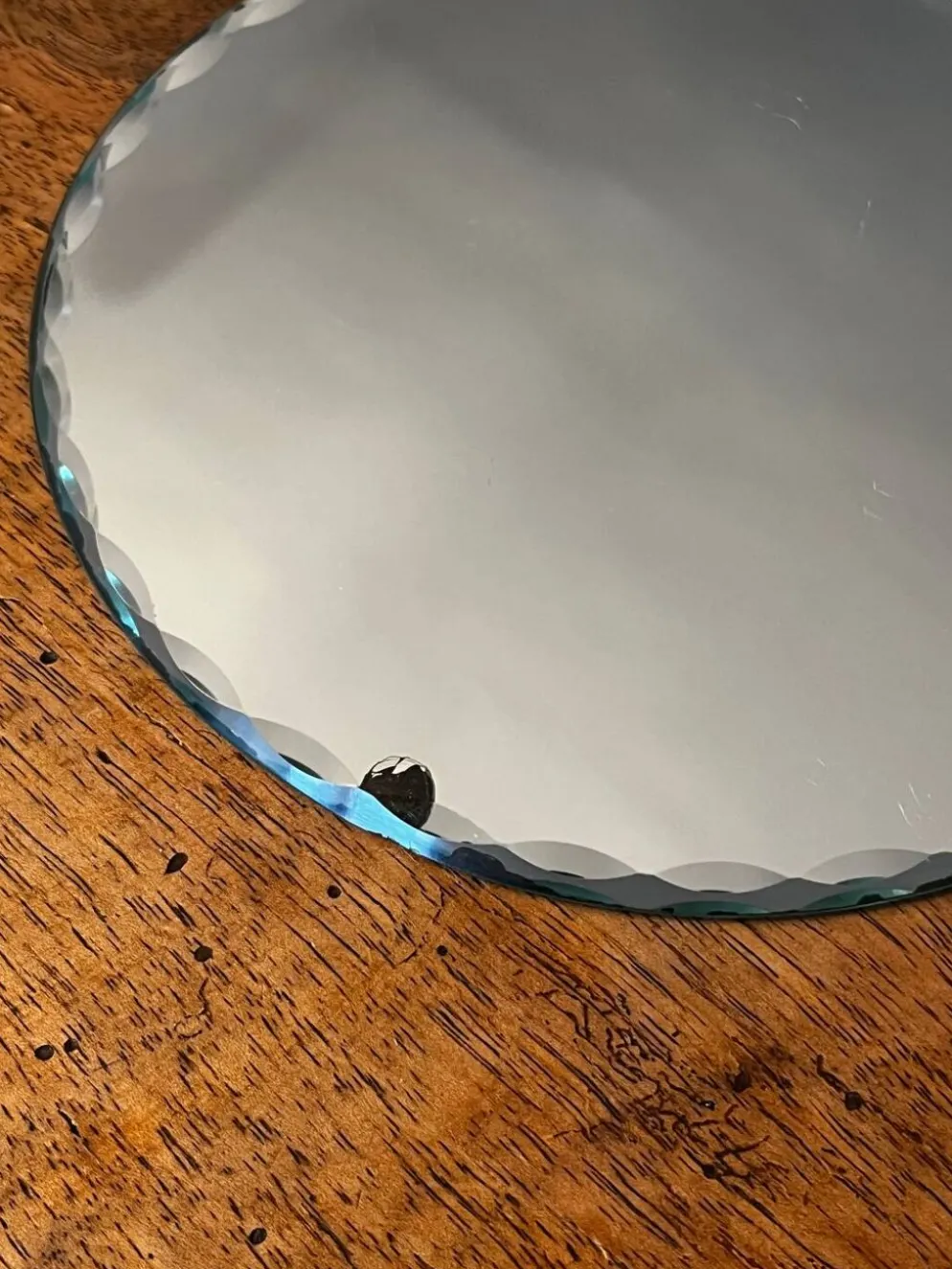 Petit plateau miroir