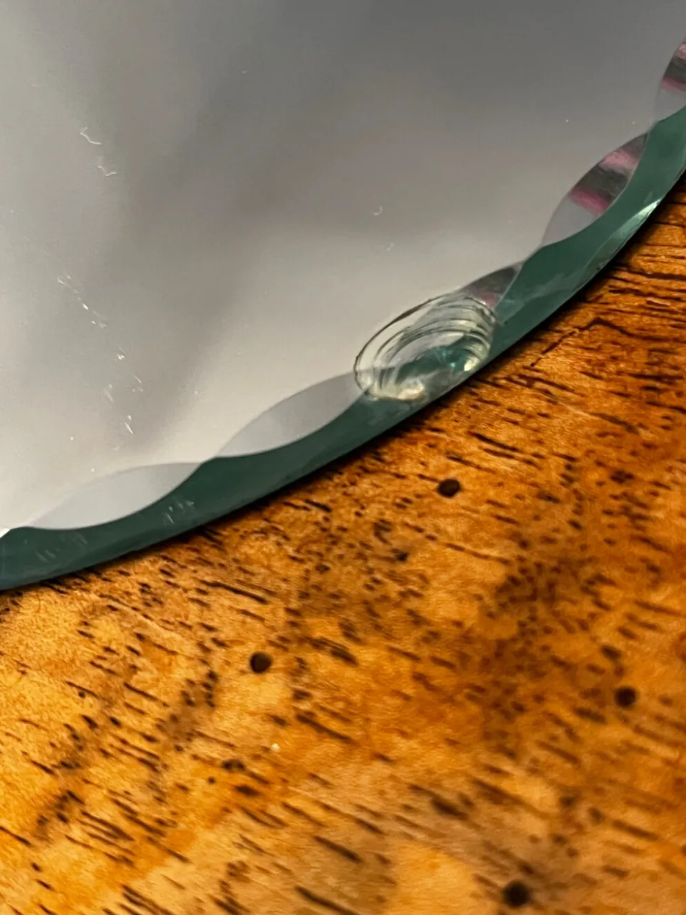 Petit plateau miroir