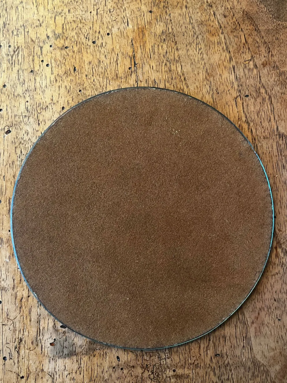 Petit plateau miroir