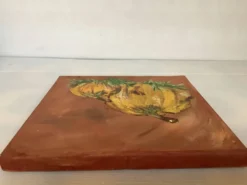 Petit tableau nature morte huile sur toile signée