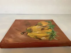 Petit tableau nature morte huile sur toile signée