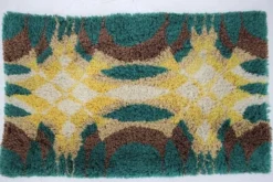 Petit tapis de design des années 50 dans le style Ege Rya, Danemark, 1970.