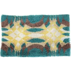 Petit tapis de design des années 50 dans le style Ege Rya, Danemark, 1970.