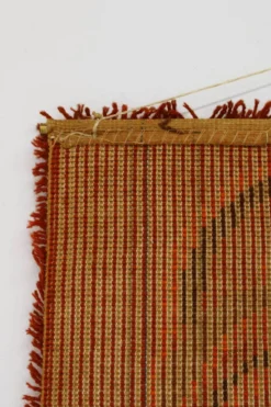 Petit tapis ou tapisserie en laine danoise des années 1970