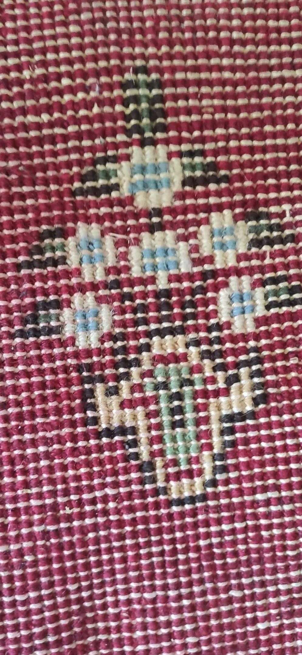 Petit tapis persan d'années 60