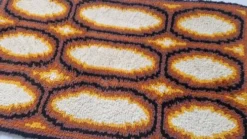petit tapis/tapisserie murale du milieu du siècle Ege Rya, Danemark, années 1970
