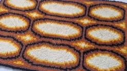 petit tapis/tapisserie murale du milieu du siècle Ege Rya, Danemark, années 1970