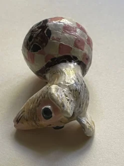 Petit vase “bud vase” en céramique émaillée