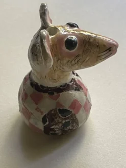 Petit vase “bud vase” en céramique émaillée