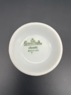 Petit vase Rosenthal Classic en porcelaine blanche et or