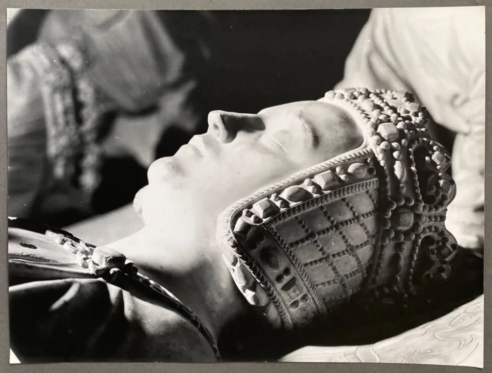 Photo argentique Bernard Darot XXe portrait Anne