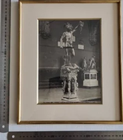 Photo gélatino-argentique Broni Florence Persée Cellini vers 1900 30x35 cm