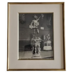 Photo gélatino-argentique Broni Florence Persée Cellini vers 1900 30x35 cm