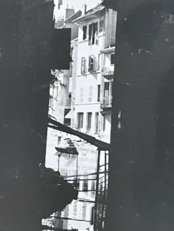 Photographie ancienne noir et blanc argentique début XXe