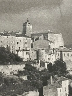 Photographie ancienne noir et blanc argentique début XXe