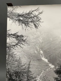 Photographie argentique Bernard Darot Paysage de montagne XXe