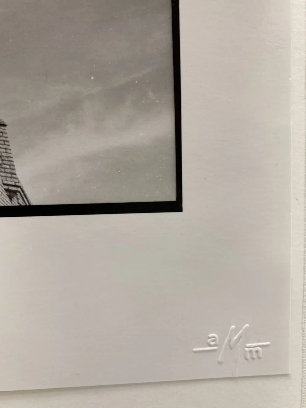 Photographie argentique d'artiste