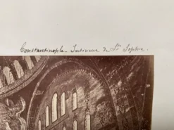 Photographie Constantinople Sainte Sophie XIXe Albumine