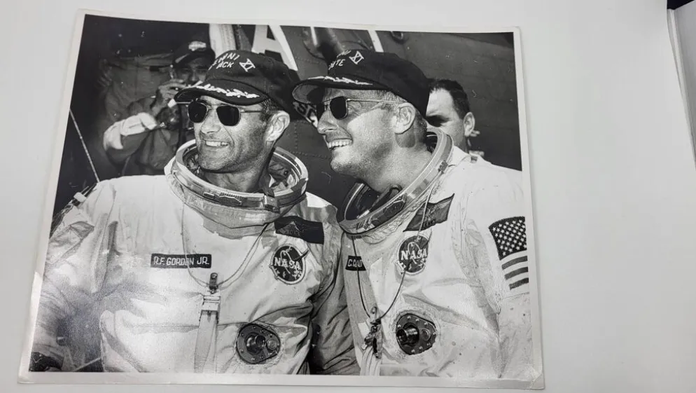 Photographie NASA Mission Gemini XI Charles Pete Conrad and Richard "Dick" Gordon, 1966