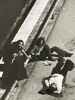 Photographie tirage argentique noir et blanc circa 1970