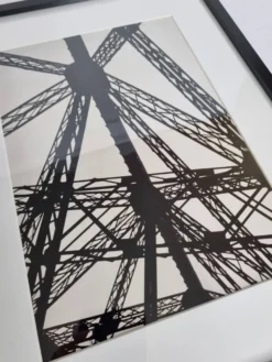 Photographie Vintage en Noir et Blanc des Années 70/80, Design Industriel, encadré 32 cm x 42 cm
