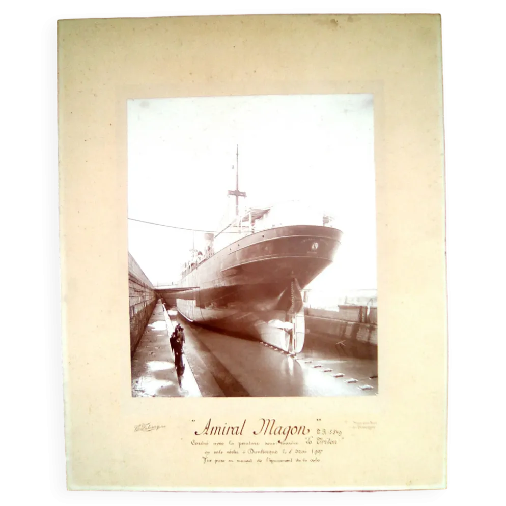 Photo industrielle/publicitaire de 1907
