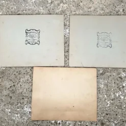 3 photos de classe début XXe