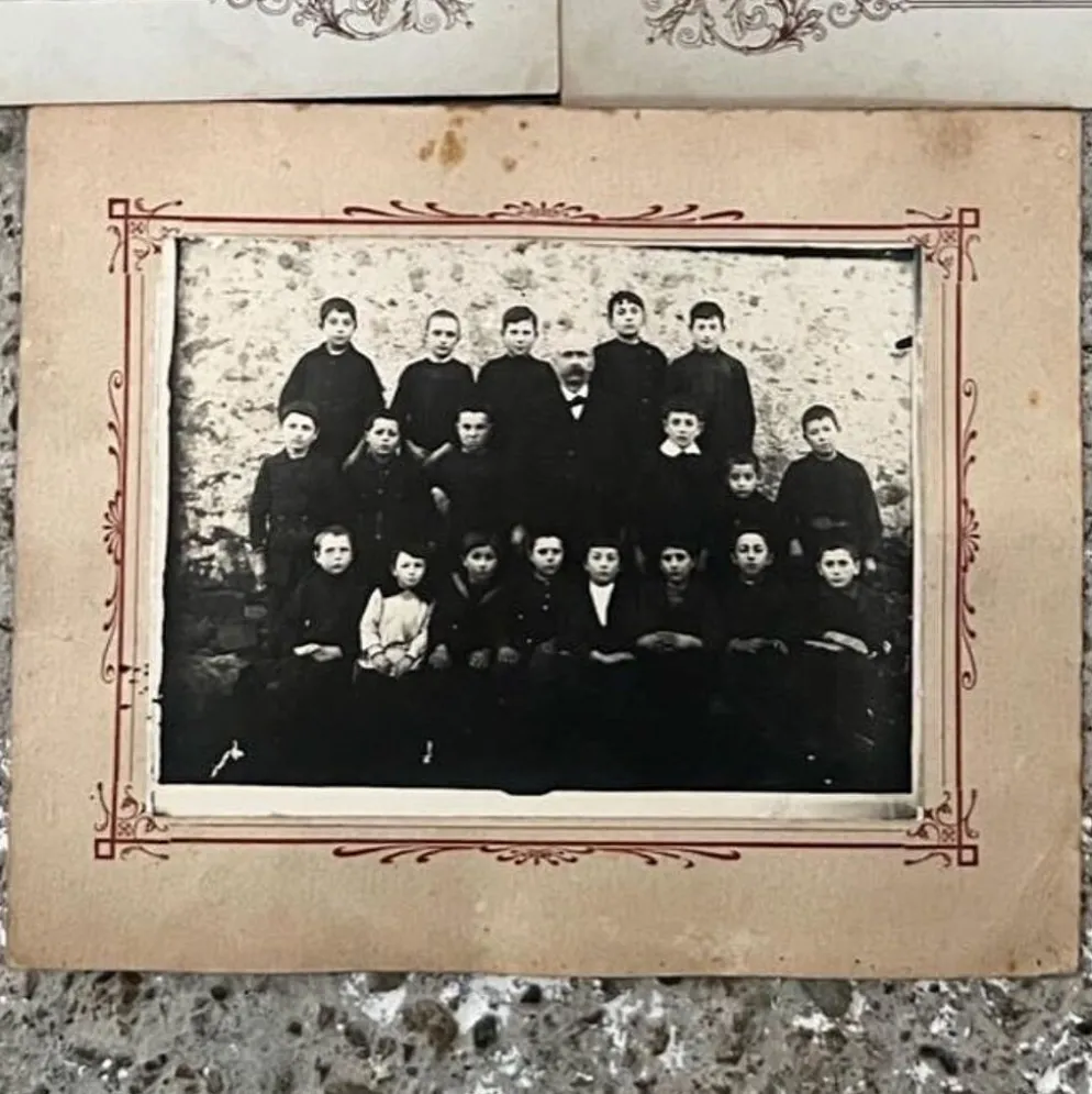 3 photos de classe début XXe