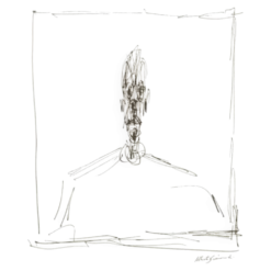 Phototypie de Alberto Giacometti