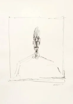 Phototypie de Alberto Giacometti