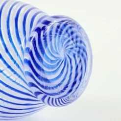 Pichet en verre d'art Murano Mezza Filigrana du milieu du siècle, Italie, années 1960/1970