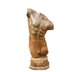 Pierre Chenet (XXe siècle), Étude de torse bronze à patine polychrome
