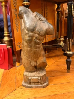 Pierre Chenet (XXe siècle), Étude de torse bronze à patine polychrome