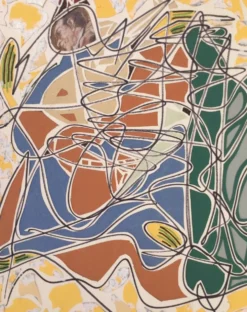 Pierre clamagirand,dit clama (1934-2015).technique mixte.