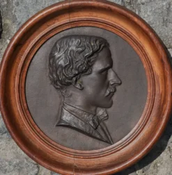 Pierre Damien, Portrait d’homme avec nœud papillon (1852)