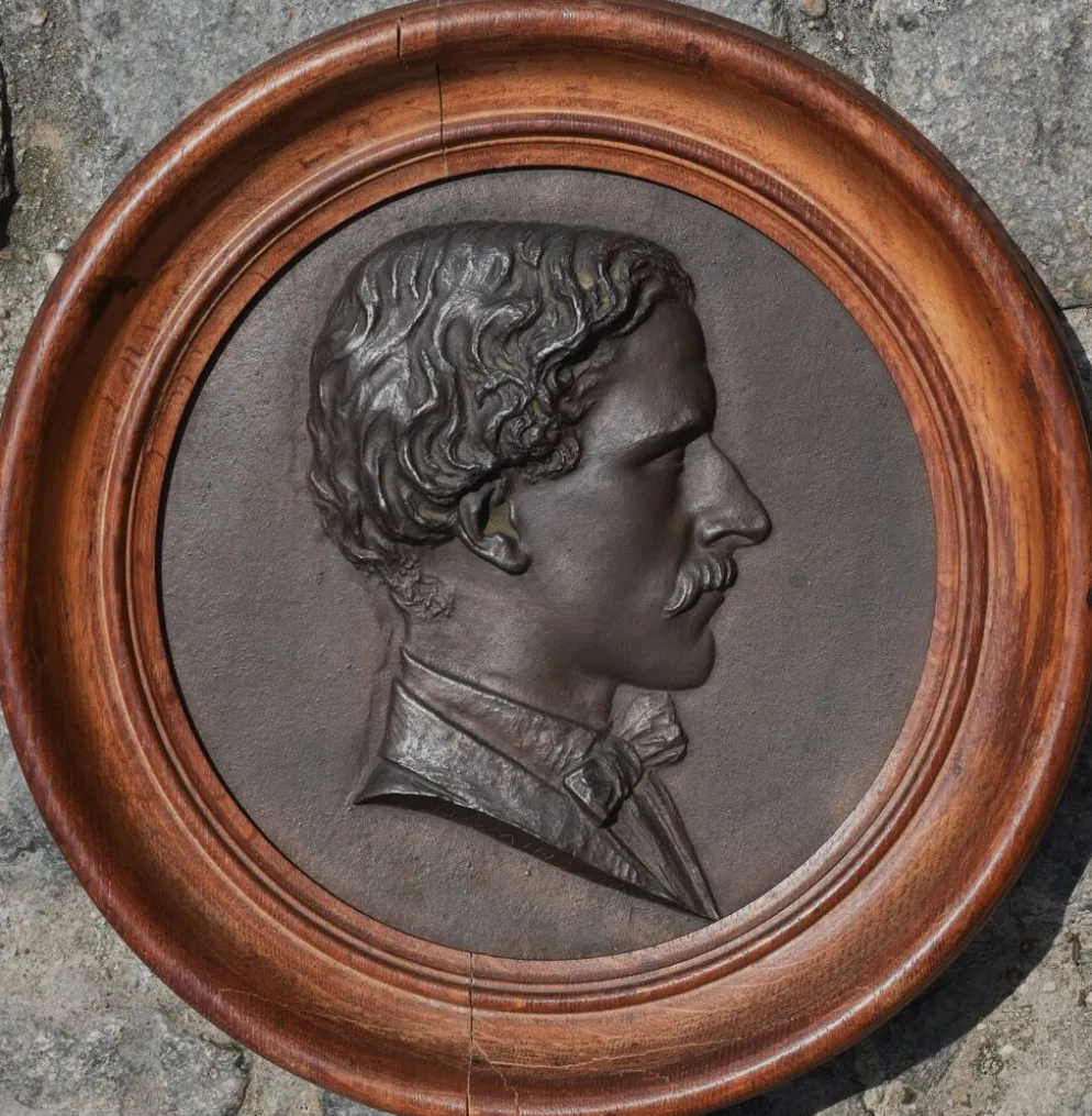 Pierre Damien, Portrait d’homme avec nœud papillon (1852)