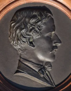 Pierre Damien, Portrait d’homme avec nœud papillon (1852)