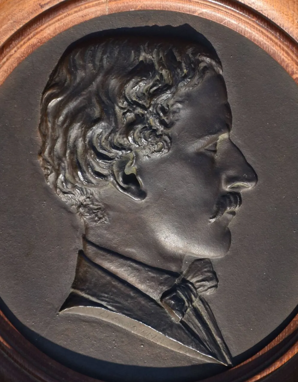 Pierre Damien, Portrait d’homme avec nœud papillon (1852)
