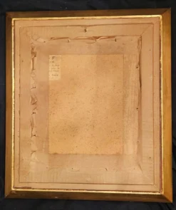 Pierre Gontard - Huile Sur Isorel "Paysage Enneigé"