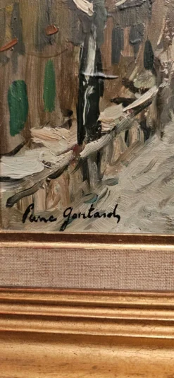 Pierre Gontard - Huile Sur Isorel 