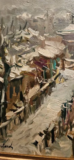Pierre Gontard - Huile Sur Isorel 