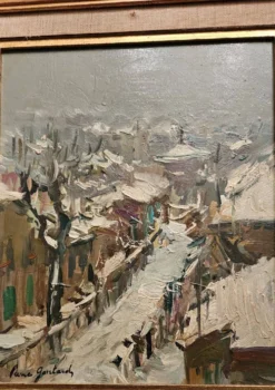 Pierre Gontard - Huile Sur Isorel 