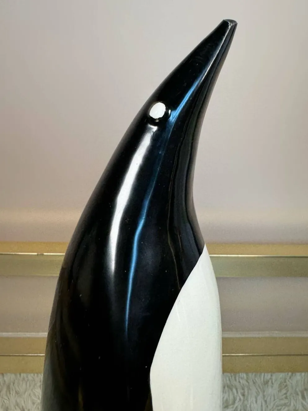 Pingouin céramique Art Déco