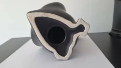 Pingouin En Céramique Noir Vallauris André Baud